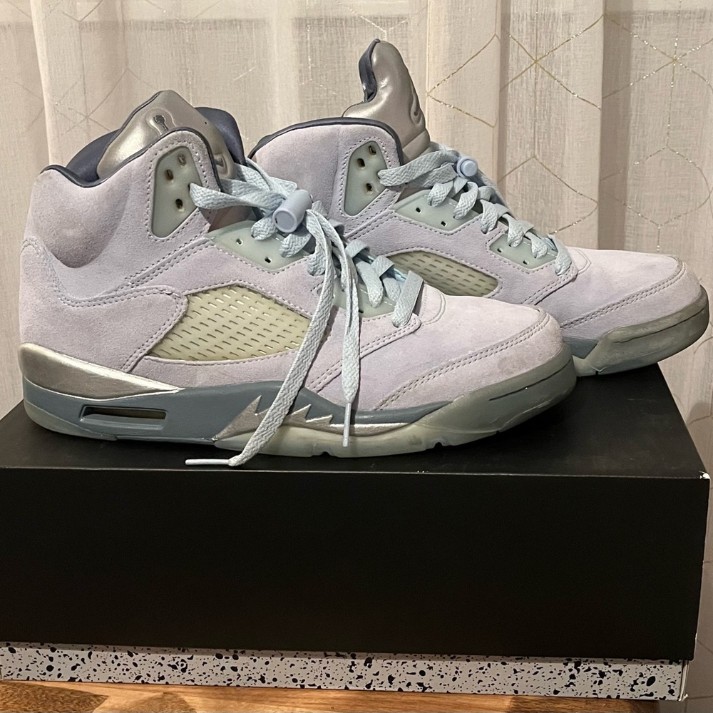 Air Jordan 5 Retro Ice Blue – Women’s Size 9W/7.5Men – Excellent Condition - Picture 5 of 10